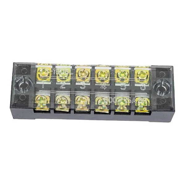 Клеммник ТВ-1506 2,5 мм2 15А 6 пар  EKF