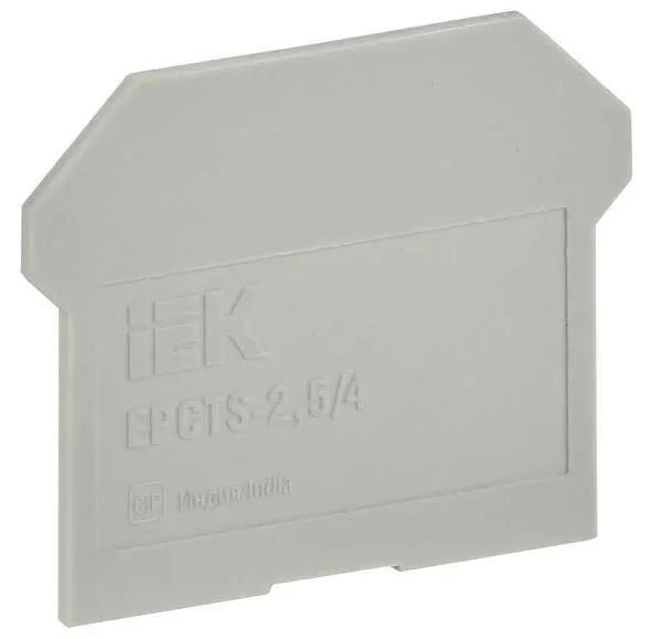 Заглушка ARMAFIX для CTS 2.5/4кв.мм сер. IEK YCT10-00-K03-002-ZGL 