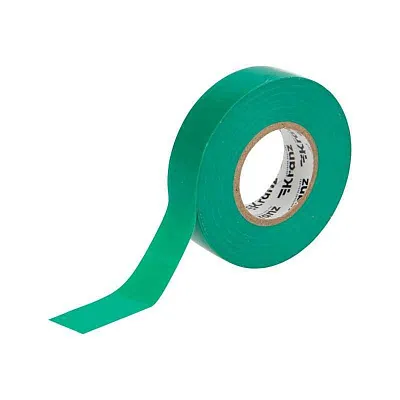 Изолента ПВХ профессиональная 0.18х19мм 20м зел. Kranz KR-09-2803 