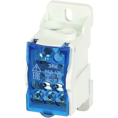 Блок распределительный на DIN-рейку NO-122-40 РБД-125А Эра Б0051114 