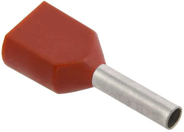 Наконечник НШВИ(2) 0.75-8 темн. красн. (уп.100шт) IEK UTE10-D75-100 