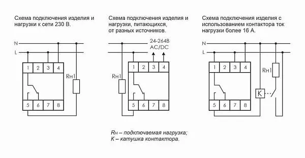Реле времени астрономическое PCZ-525 24-264В AC/DC 16А 1 переключ. контакт IP20 1 канал монтаж на DIN-рейке F&F EA02.002.005 