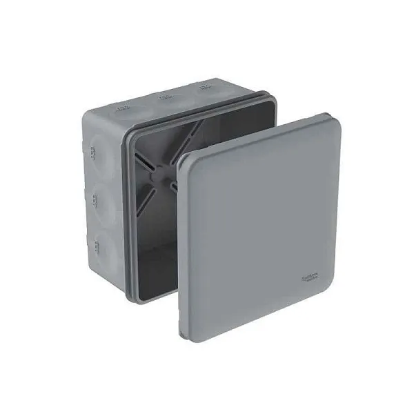 Коробка распределительная MultiBox IP66 100х100х50 DIY (со стикером) сер. SE IMT351981 