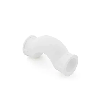 Колено обводное с муфтой короткое PPR 32 бел. RTP 19766