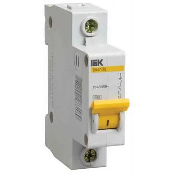 Автомат  1п 20А (C) (ВА 47- 29) ИЭК
