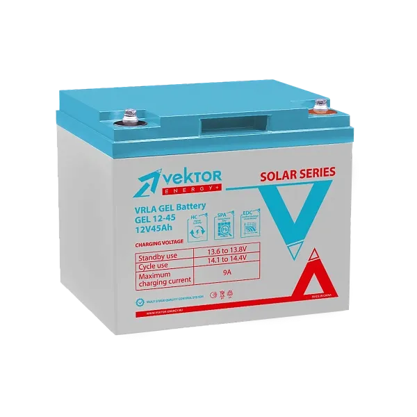 Vektor Battery GEL 12-45 - купить в Москве - ООО Гамма-компоненты
