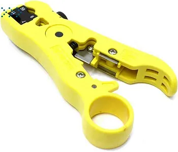 Набор для обжима витой пары и коаксиального кабеля