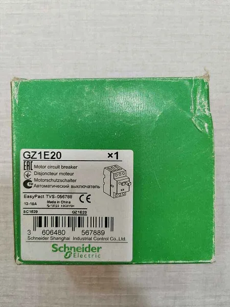 GZ1E20 АВТ. ВЫКЛЮЧАТЕЛЬ 13-18A 