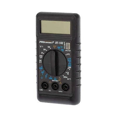 Мультиметр портативный М-182 (DT-182) PROCONNECT 13-3014 