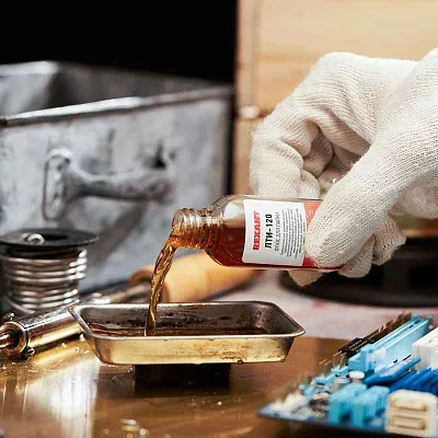 Флюс для пайки ЛТИ-120 30мл Rexant 09-3625 