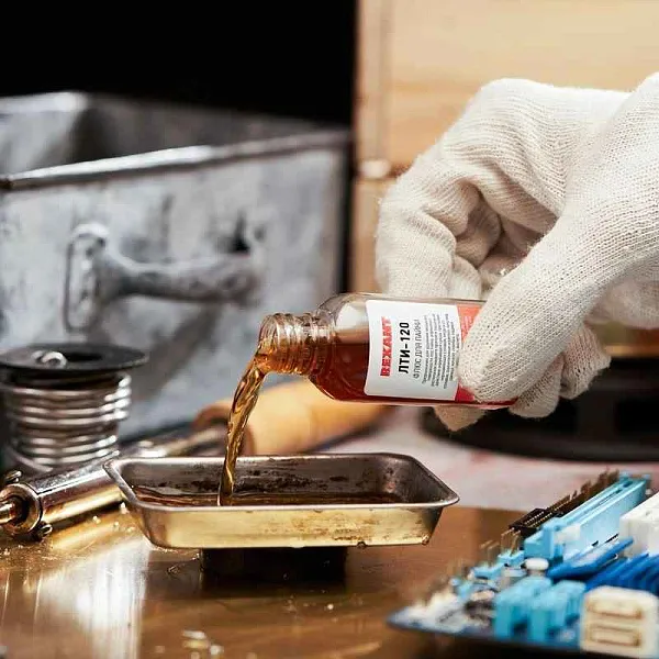 Флюс для пайки ЛТИ-120 30мл Rexant 09-3625 