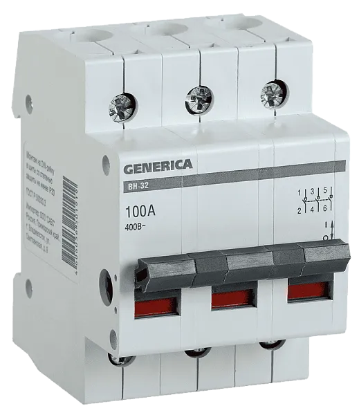 Выкл.нагрузки 3Р 100А (ВН-32) SHCET 