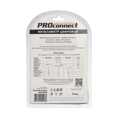 Мультиметр портативный M838 (DT838) PROCONNECT 13-3013 