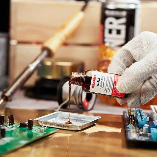 Флюс для пайки Ф-61А (пайка алюминия) 30мл Rexant 09-3615 