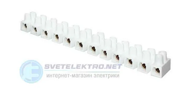 Клеммник ЗВИ- 60А ПВx 25 кв.мм 12 пар (60А) EKF