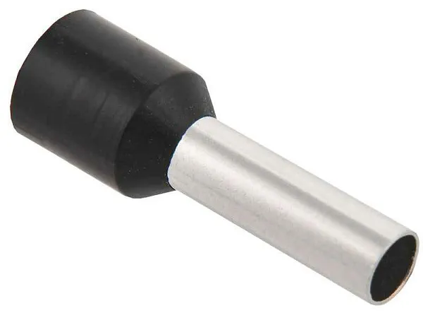 Наконечник НШВИ 6.0-12 черн. (уп.100шт) IEK UGN10-006-06-12 