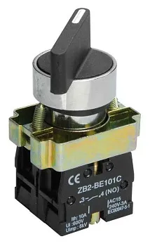 Переключатель LAY5-BJ33 на 3 полож. 2НО черн. I-O-II дл. ручка KARAT IEK BSW70-BJ-3-K02