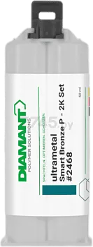 Состав ремонтный металлополимер Diamant 2468 Bronze smart P,2К, 500г