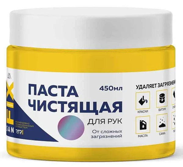 Паста чистящая для рук 450мл SANFIX RTP 40718 