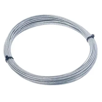Трос стальной 6.0мм DIN 3055 цинк (уп.10м) подвес СТРОЙМЕТИЗ 4140091