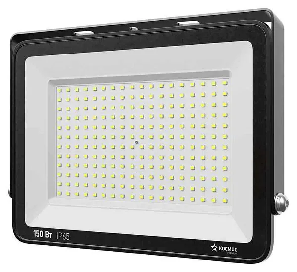 Прожектор светодиодный PREMIUM 150Вт 6500К 15000лм IP65 КОСМОС KOS_PR_LED_150
