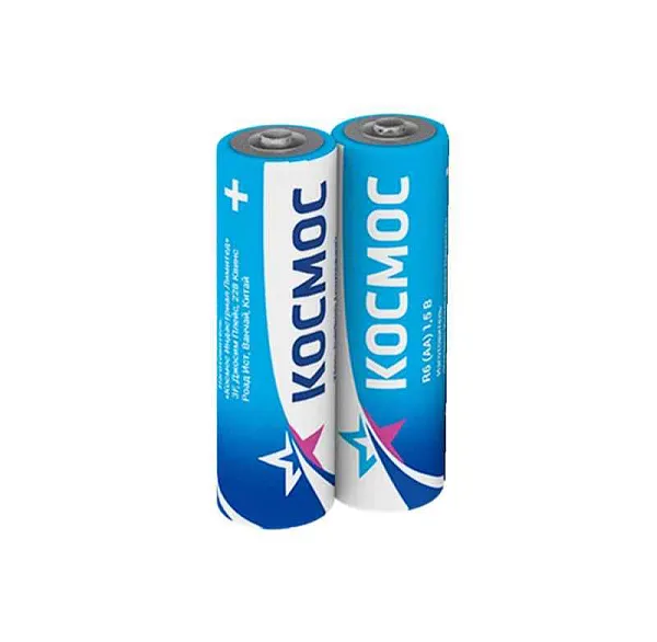 Элемент питания солевой AA/R6 (уп.2шт) КОСМОС KOCR6 