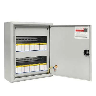 Щит ЩРН-24 (з) пласт. замок EKF mb21-24n 