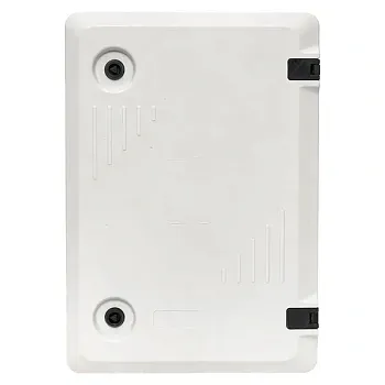 Щит навесной 500x350x170мм (ВxШxГ) из композитного (SMC) материала двухсекционный с внутр. дверьми и монт. панелью, IP65