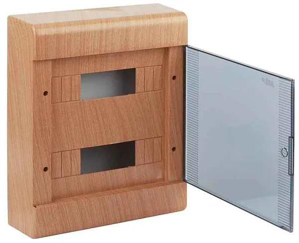 Щиток ОП Тусо 24мод. с двер. 370х302х95мм IP40 бук Рувинил 68324-38М 