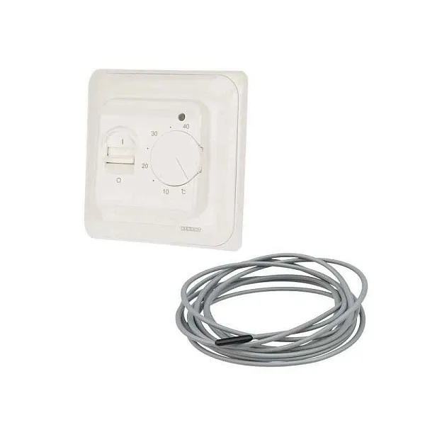 Термостат механический R70XT (OTN-1991; RTC 70.26; MST-1; MT-26; MTT-2; M5.713) 16А 3.6кВт для теплых полов датчик пола бел. Rexant 51-0531 