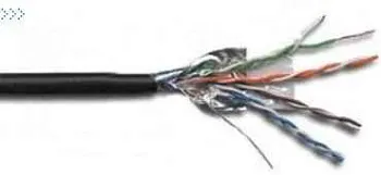 Кабель LANMASTER UTP, 4 пары, кат. 5Е, 350Mhz, PE, для внешней прокладки, 305 м