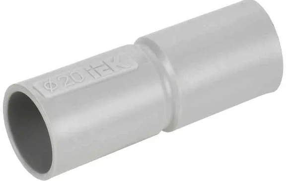 Муфта соединительная для жестких труб d20 GIG-20 ELASTA IEK CTA10D-GIG20-K41-100 