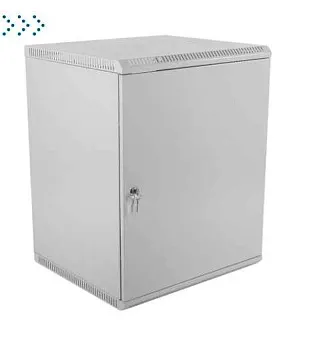 Шкаф телекоммуникационный настенный разборный 12U (600х350) дверь металл