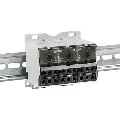 Блок распределительный КБР тройной 175A PROxima EKF kbr3-175 