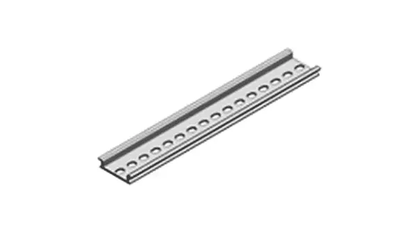 DIN-рейка  h=7.5мм  L=123мм VZ1000-11-1-2 