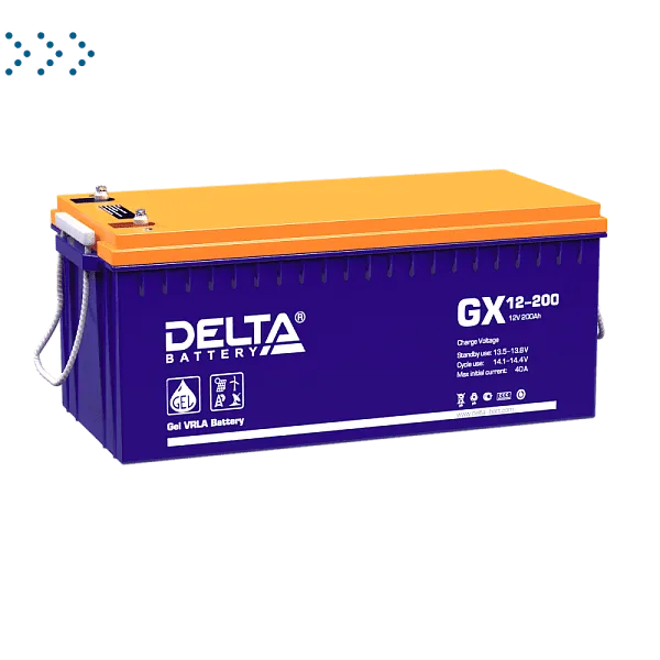 Аккумуляторная батарея GX 12-200 Delta - купить в Москве - ООО Гамма-компоненты