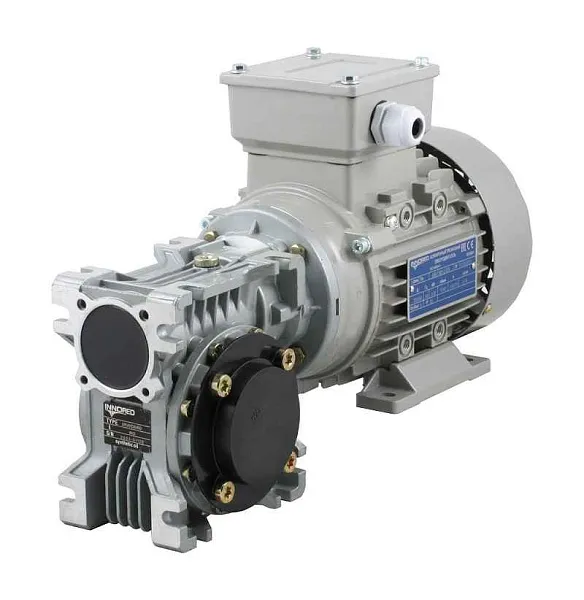 Цилиндрический мотор-редуктор 613A (i=82,3) вал вх./вых. 14/35 мм