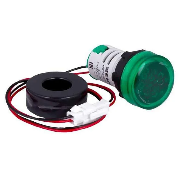 Индикатор значения тока и напряжения ED16-22AVD 100А зел. PROxima EKF ed16-22avd-g 