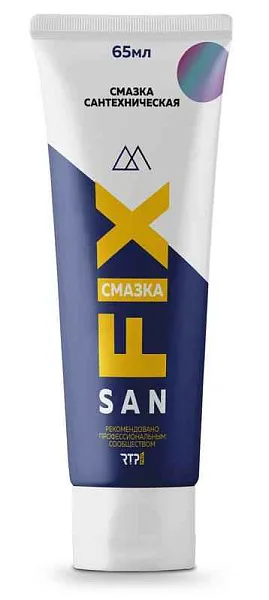 Смазка сантехническая силиконовая 65мл SANFIX RTP 40721 
