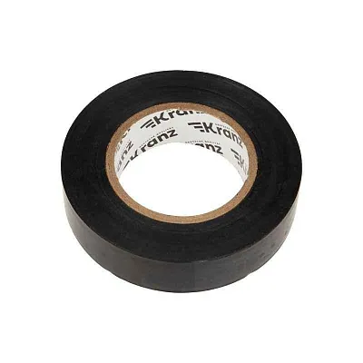 Изолента ПВХ 0.13х19мм 25м черн. Kranz KR-09-2206 