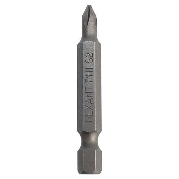 Бита PH1x50мм для шуруповерта сталь S2 (уп.5шт) (лента) Kranz KR-12-6212 