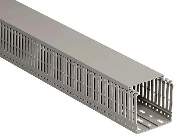 Кабель-канал перфорированный 80х60 L2000 ИМПАКТ серия М (7х11) IEK CKM50-080-060-1-K03 