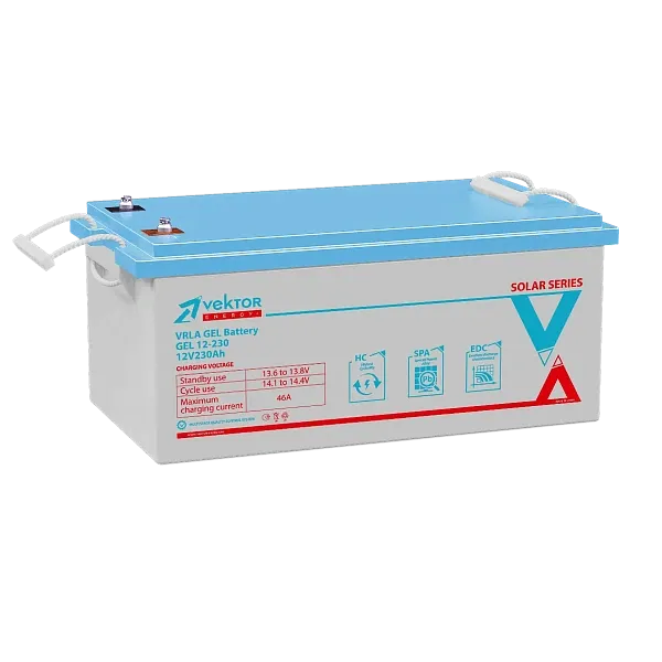 Vektor Battery GEL 12-230 - купить в Москве - ООО Гамма-компоненты