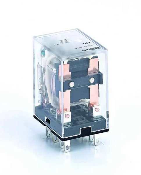 Реле промежуточное ПР-102 5А 24В DC 2 конт. с LED-индикацией DEKraft 23838DEK 