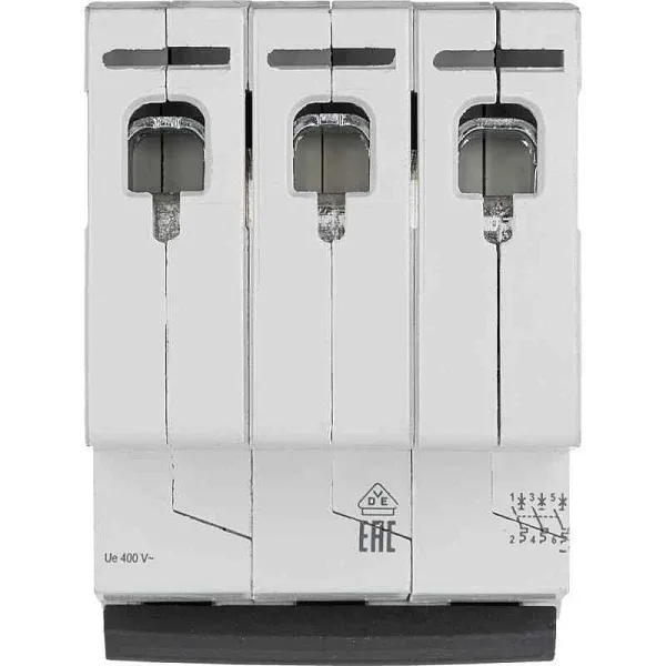 Выключатель автоматический модульный 3п C 40А 4.5кА RX3 ИЭК Leg 419712 