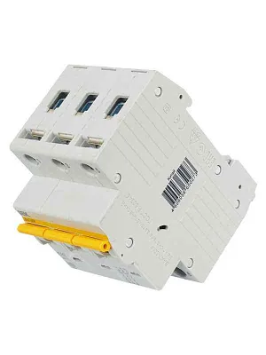 Выключатель автоматический модульный 3п C 32А 6кА ВА47-60M KARAT IEK MVA31-3-032-C 