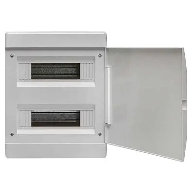 Щит ЩРВ-П-24 IP41 бел. дверца (пром. упак.) Basic EKF pb-v-24w-bas 