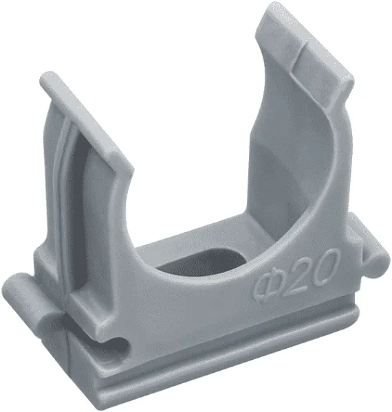 Держатель для труб (клипса) d20мм 61 229 NCR-T-20-B100 (уп.100шт) NAVIGATOR 61229 