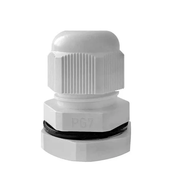 Ввод кабельный (сальник) PG-7 IP68 сер. TOKOV ELECTRIC TKE-PG-7-G 