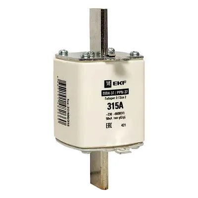 Вставка плавкая ППН-37 400/315А габарит 2 PROxima EKF fus-37/400/315 